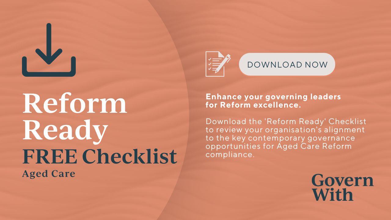 Aged Care - Reform Ready Checklist Download-1