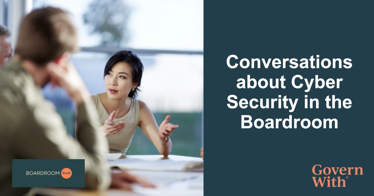 Blog post featured image to support an article about director understanding of cyber crime in the boardroom
