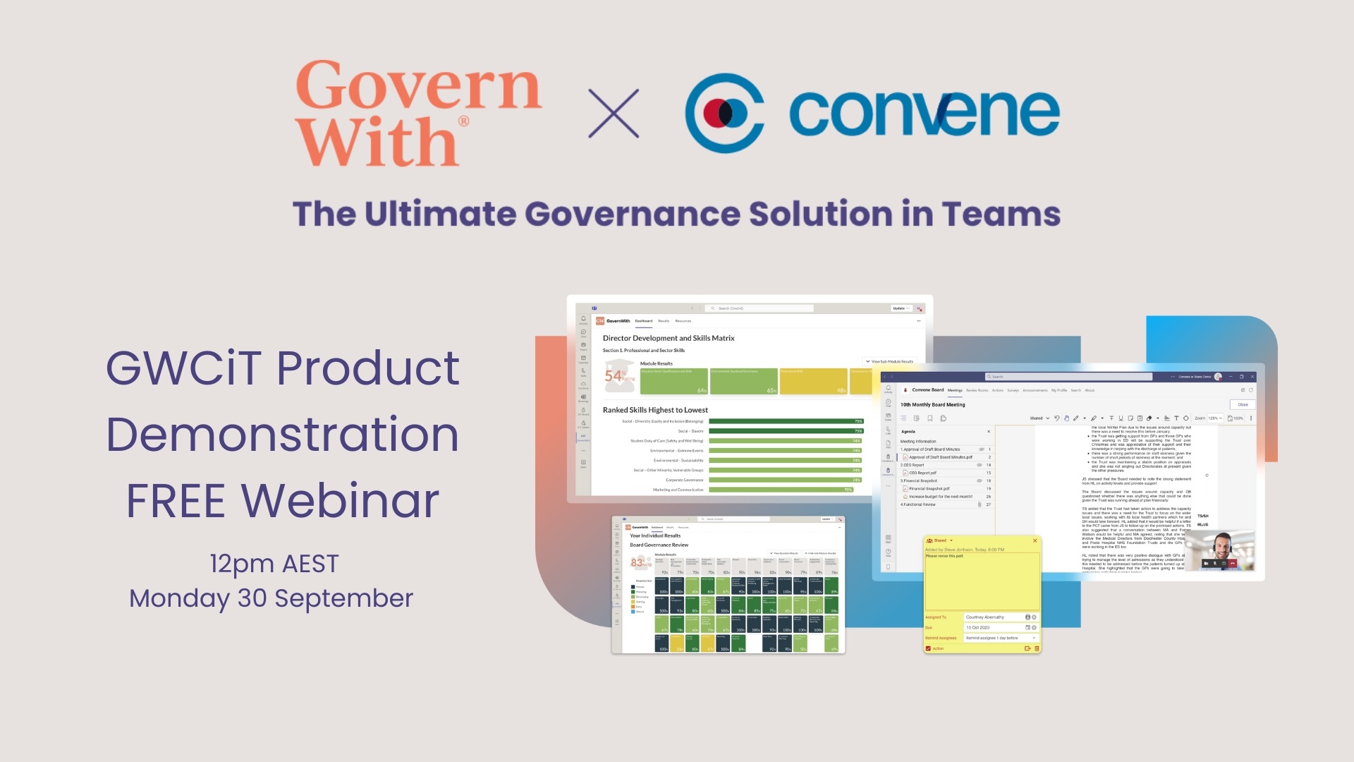 Webinar Registration Page header