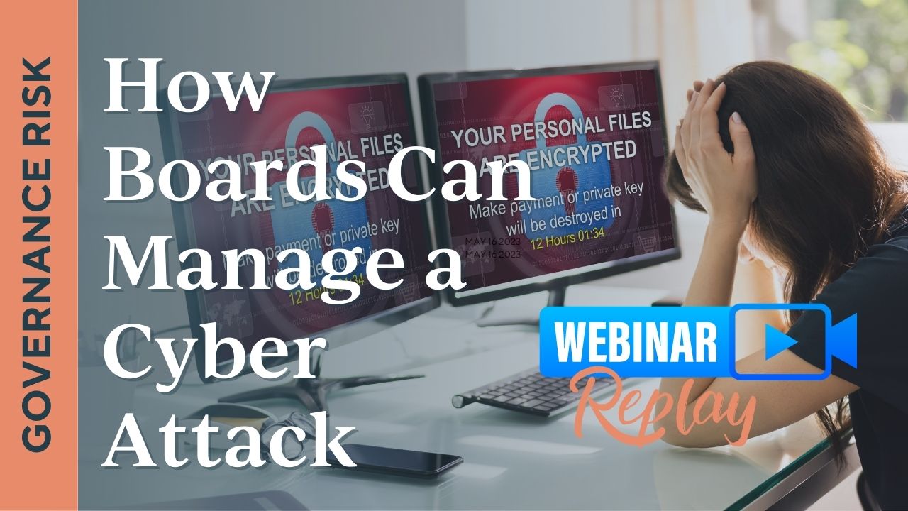How Boards Can Manage A Cyber Attack
